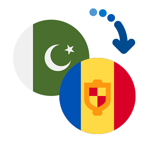 Wie kann man online Geld von Pakistan nach Andorra senden?