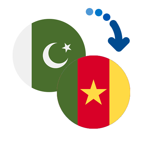 Wie kann man online Geld von Pakistan nach Kamerun senden?