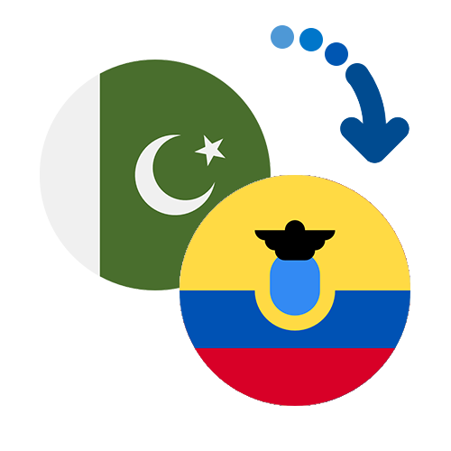 Wie kann man online Geld von Pakistan nach Ecuador senden?