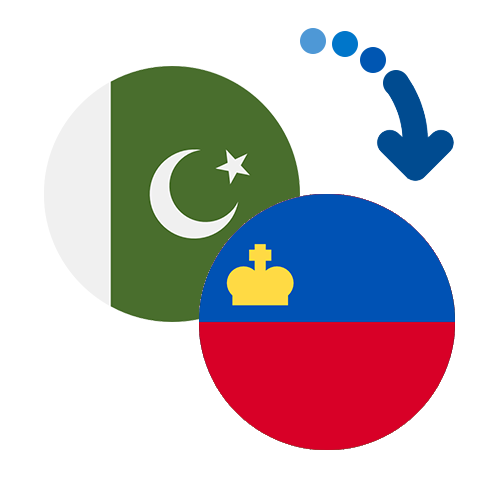 ¿Cómo mandar dinero de Pakistán a Liechtenstein?