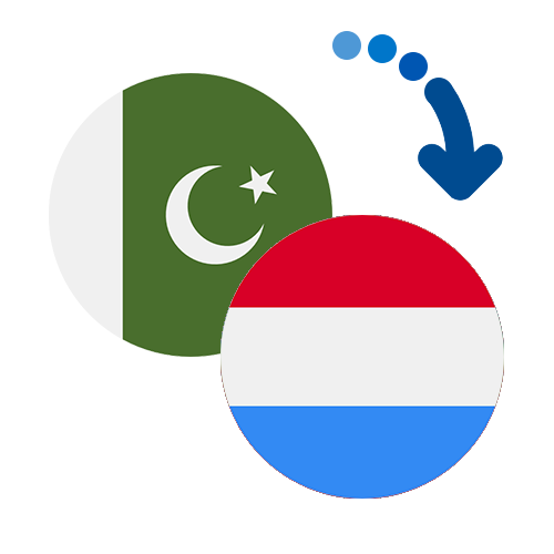 Wie kann man online Geld von Pakistan nach Luxemburg senden?