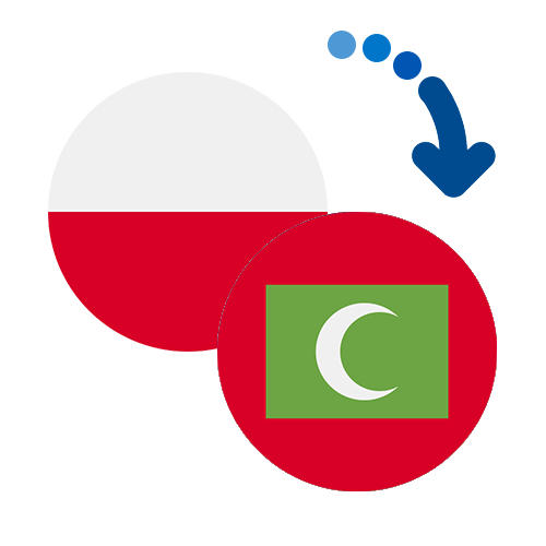 ¿Cómo mandar dinero de Polonia a las Maldivas?