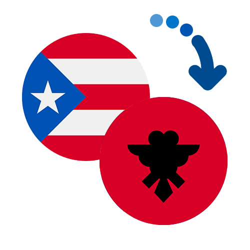 Как перевести деньги из Пуэрто Рико в Албанию