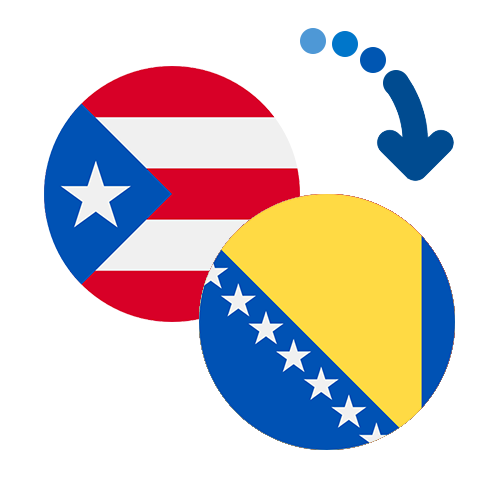 How to send money from Puerto Rico to Bosnia And Herzegovina