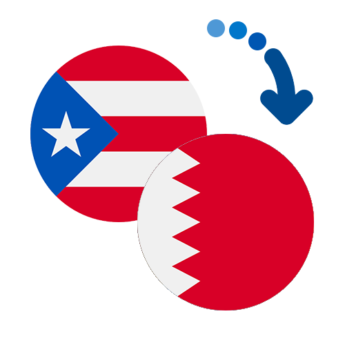 Jak wysłać pieniądze z Portoryko do Bahrajnu online?