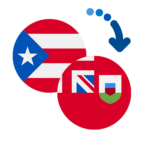 Jak wysłać pieniądze z Portoryko na Bermudy online?