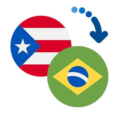 How to send money from Puerto Rico to Brazil