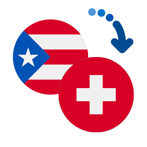 ¿Cómo mandar dinero de Puerto Rico a Suiza?