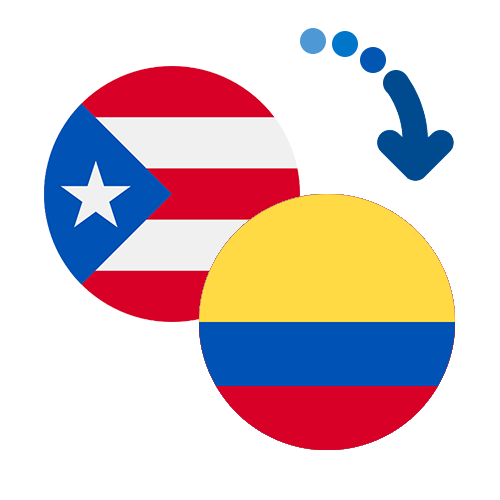 ¿Cómo mandar dinero de Puerto Rico a Colombia?