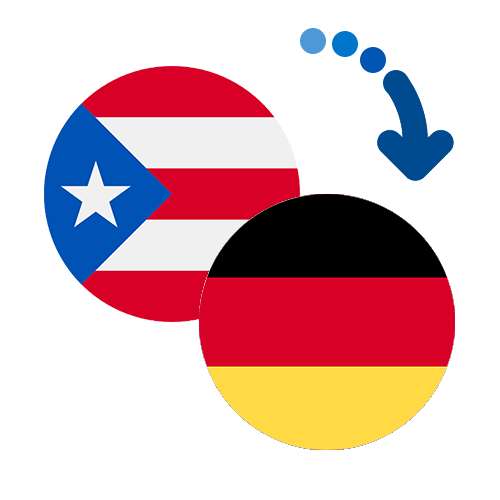 Как перевести деньги из Пуэрто Рико в Германию