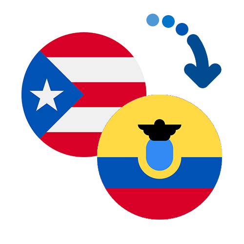 Wie kann man online Geld von Puerto Rico nach Ecuador senden?
