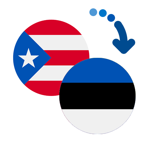 How to send money from Puerto Rico to Estonia