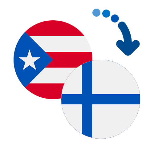 Как перевести деньги из Пуэрто Рико в Финляндию