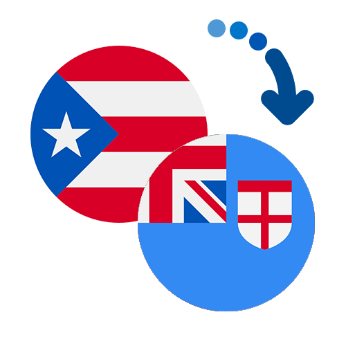 How to send money from Puerto Rico to Fiji