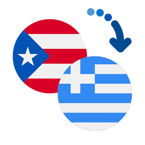 Wie kann man online Geld von Puerto Rico nach Griechenland senden?