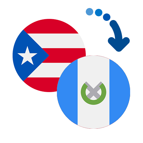 How to send money from Puerto Rico to Guatemala