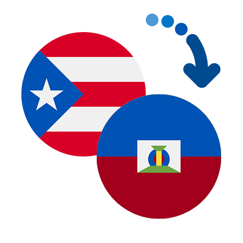 Wie kann man online Geld von Puerto Rico nach Haiti senden?