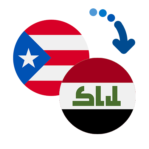 How to send money from Puerto Rico to Iraq