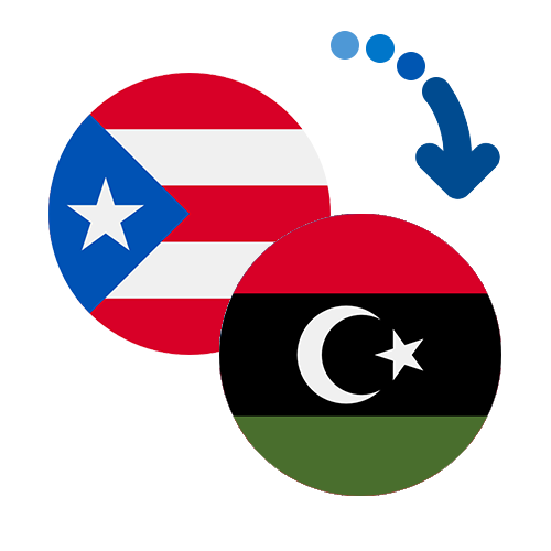 Как перевести деньги из Пуэрто Рико в Ливию
