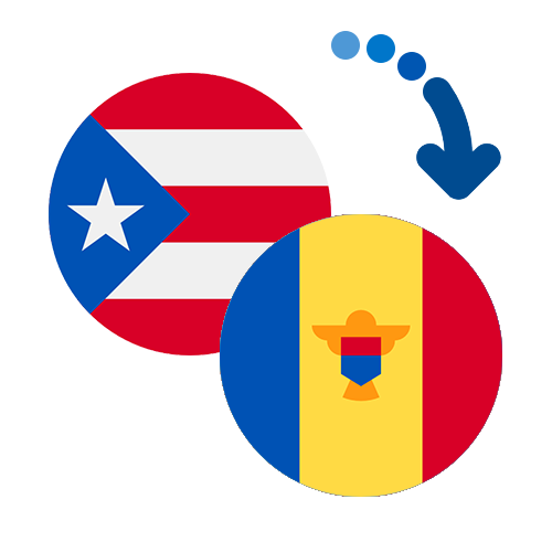 Как перевести деньги из Пуэрто Рико в Молдову