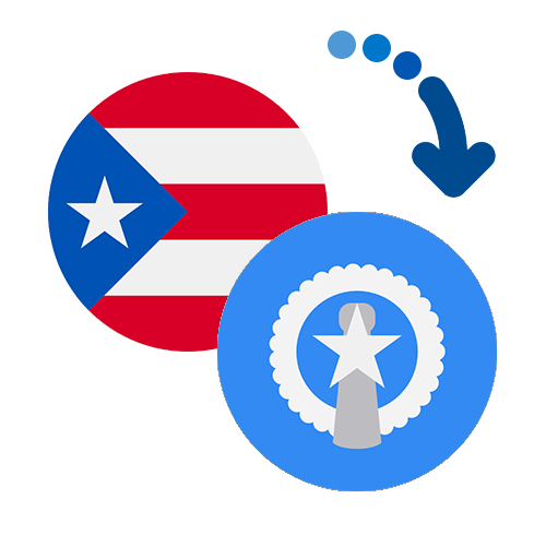 How to send money from Puerto Rico to the Northern Mariana Islands