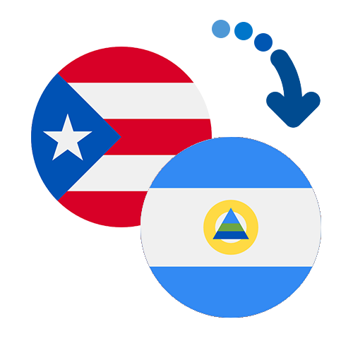How to send money from Puerto Rico to Nicaragua