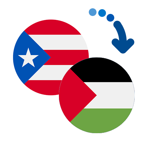 How to send money from Puerto Rico to Palestine