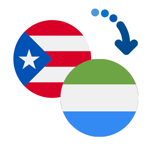 Как перевести деньги из Пуэрто Рико в Сьерра-Леоне