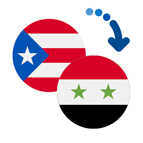 How to send money from Puerto Rico to the Syrian Arab Republic