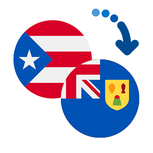How to send money from Puerto Rico to the Turks and Caicos Islands