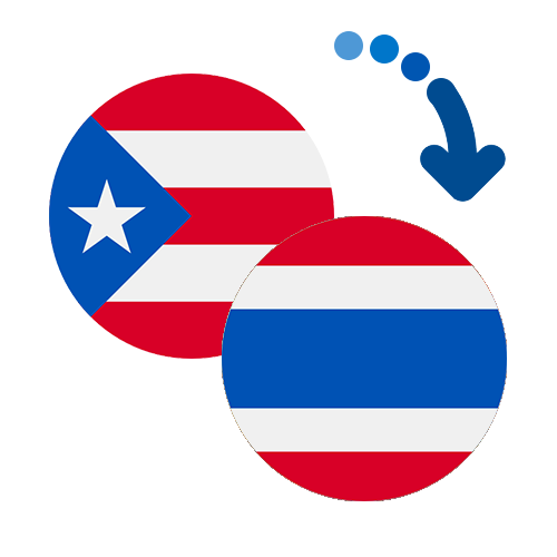 How to send money from Puerto Rico to Thailand