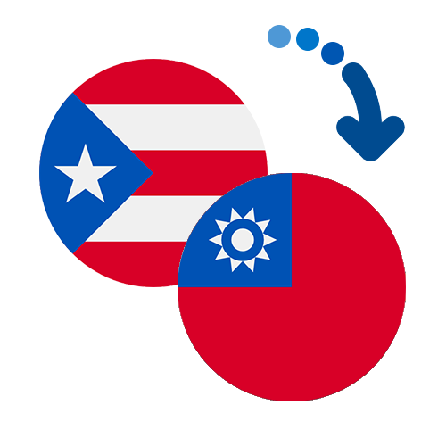 How to send money from Puerto Rico to Taiwan