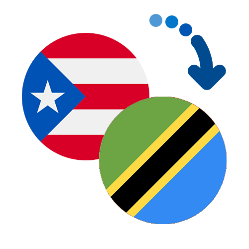How to send money from Puerto Rico to Tanzania