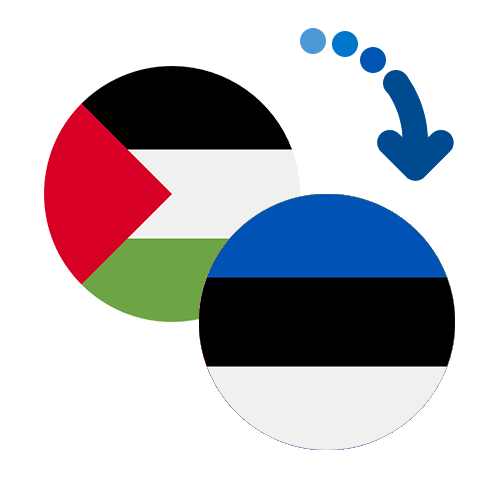 How to send money from Palestine to Estonia