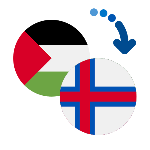 How to send money from Palestine to the Faroe Islands