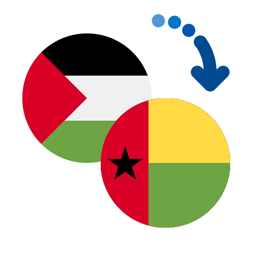 ¿Cómo mandar dinero de Palestina a Guinea-Bissau?
