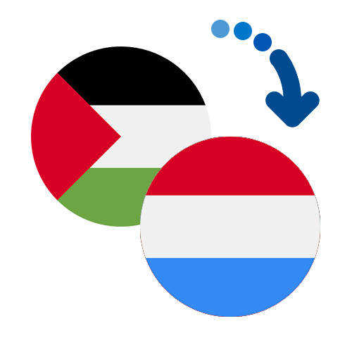 How to send money from Palestine to Luxembourg