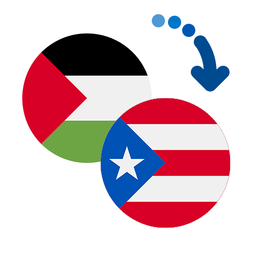 How to send money from Palestine to Puerto Rico