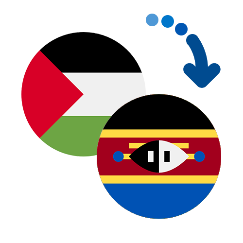 Как перевести деньги из Палестины в Свазиленд