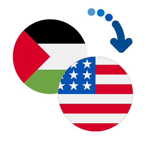Как перевести деньги из Палестины в США