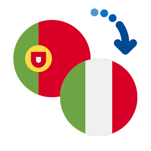 How to send money from Portugal to Italy