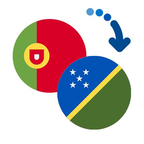 Wie kann man online Geld von Portugal auf die Salomon-Inseln senden?
