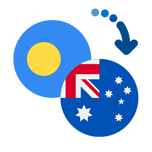 Wie kann man online Geld von Palau nach Australien senden?