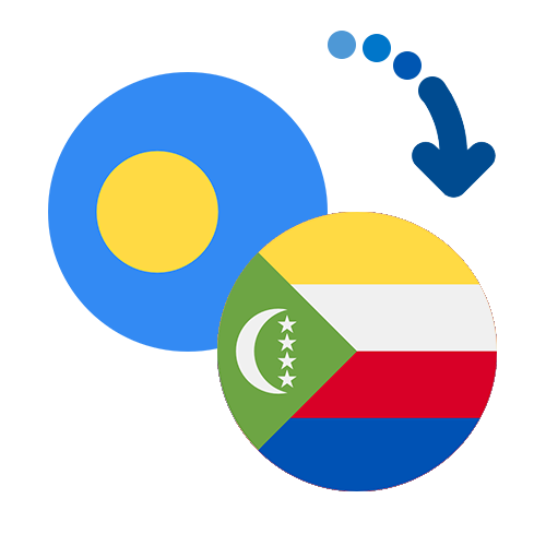How to send money from Palau to the Comoros