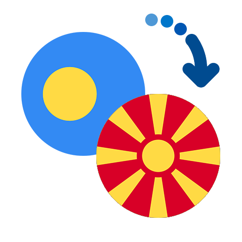 How to send money from Palau to Macedonia