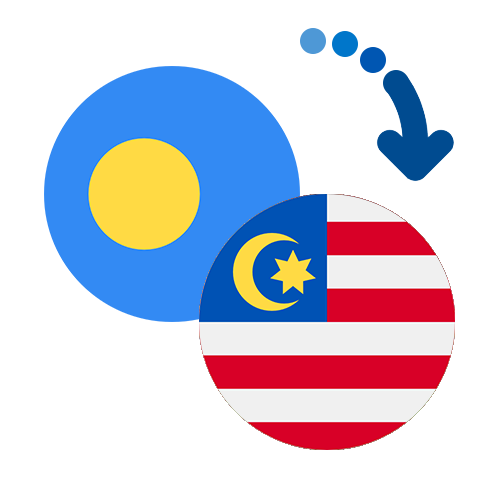 ¿Cómo mandar dinero de Palau a Malasia?