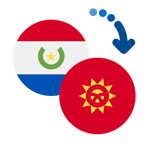 ¿Cómo mandar dinero de Paraguay a Kirguistán?