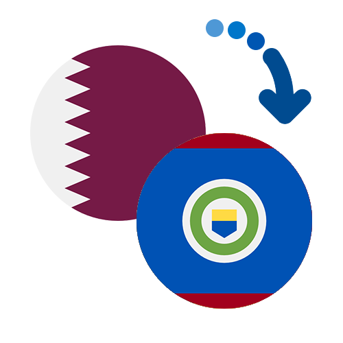 ¿Cómo mandar dinero de Qatar a Belice?