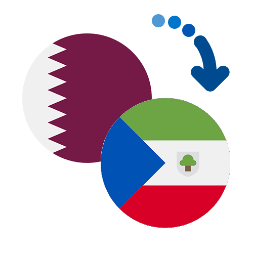 Wie kann man online Geld von Katar nach Äquatorialguinea senden?