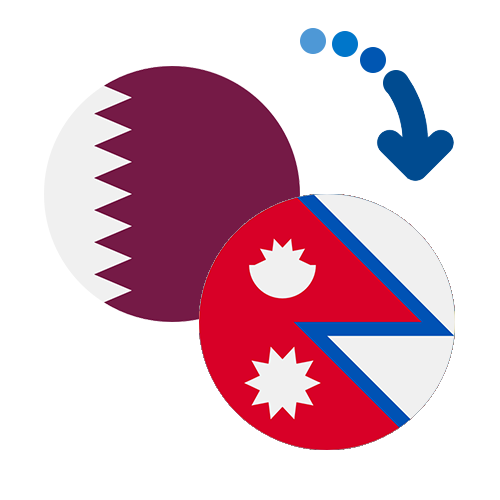 Wie kann man online Geld von Katar nach Nepal senden?